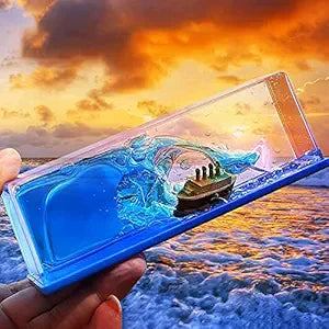 Car Decoration Floating Liquid Cruise Ship