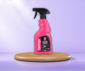 Car Leather Seat Interior Polish Cleaner Spray - Flamingo 500ml
