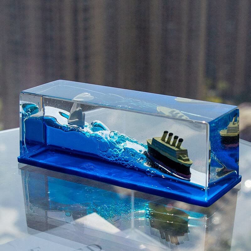 Car Decoration Floating Liquid Cruise Ship