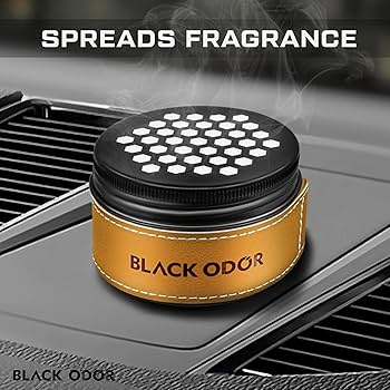 BLACK ODOR® Oud Wood Scented Air Freshener Perfume