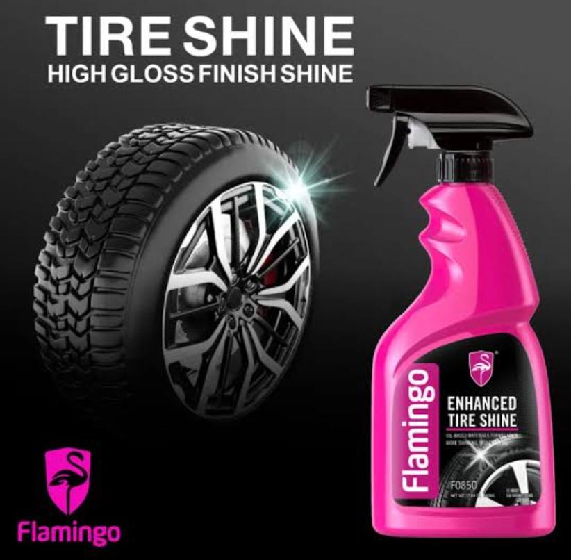 FLAMINGO TIRE SHINE, TIRE POLISH