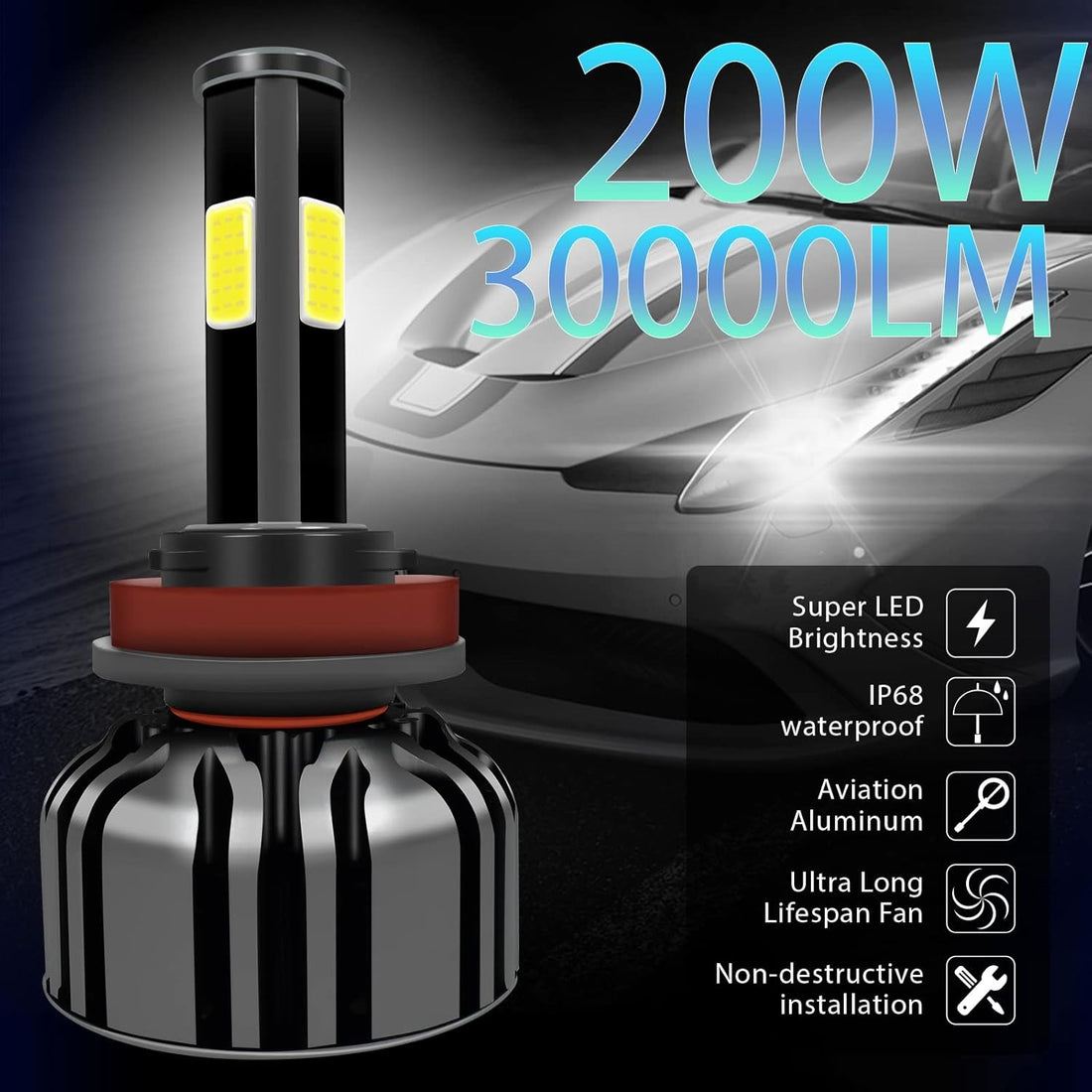 Conpex 200W H7 Led