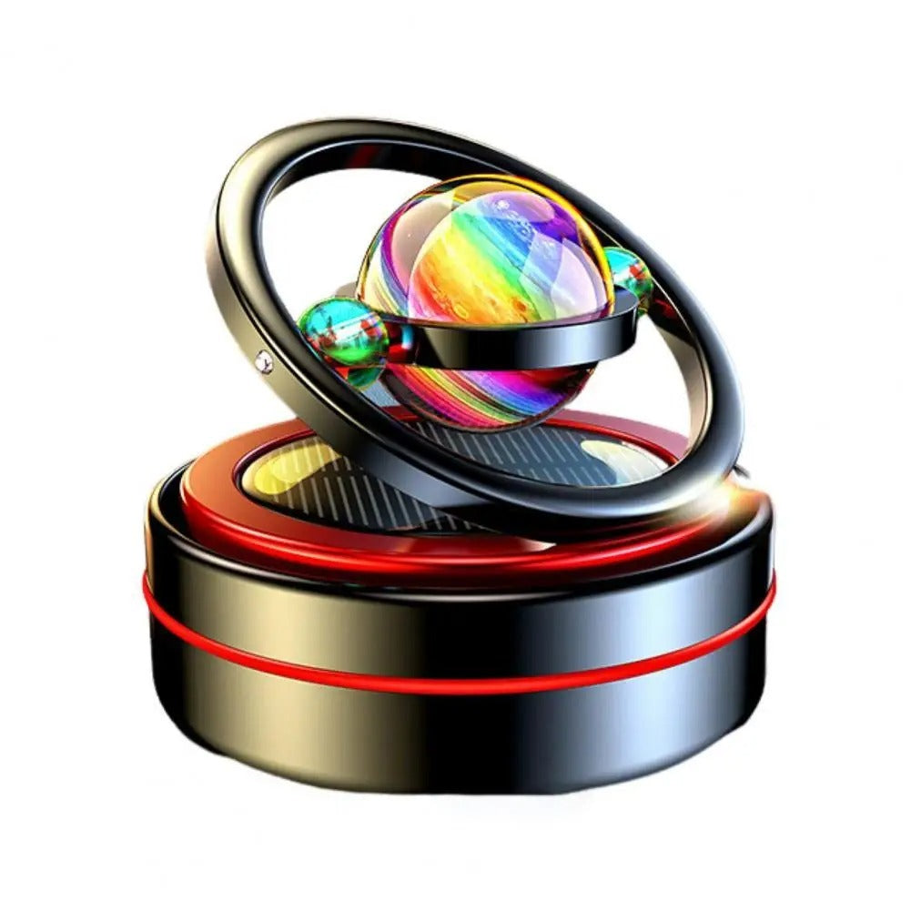 Solar Power Car Perfume Air Freshener 360° Rotating