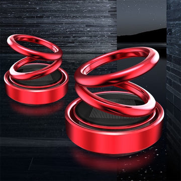 Car Air Freshener Fragrance Solar Power Autorotation Car Dashboard Ornament